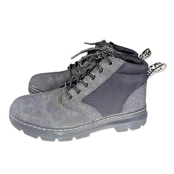 Dr. Martens Bonny Boots Men\'s Lace-Up Rugged Chukka Boots Leather/ Canvas 9M